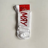 Женские носки с надписью "Мяу"