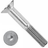 Гвинт з Потайною Головкою INB М4 х 30 мм Набір 100 шт 10.9 ЦБ DIN 7991