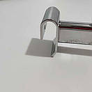 Флейта Кронштейн на Поперечину 12 кульок 45 см овальна хромована, фото 6