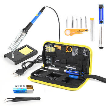Набір для паяння з електричним паяльником 60 Вт та регулюванням температури