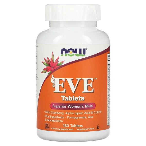 Мультивітаміни для жінок NOW Foods Eve Superior Women's Multi 180 tabs