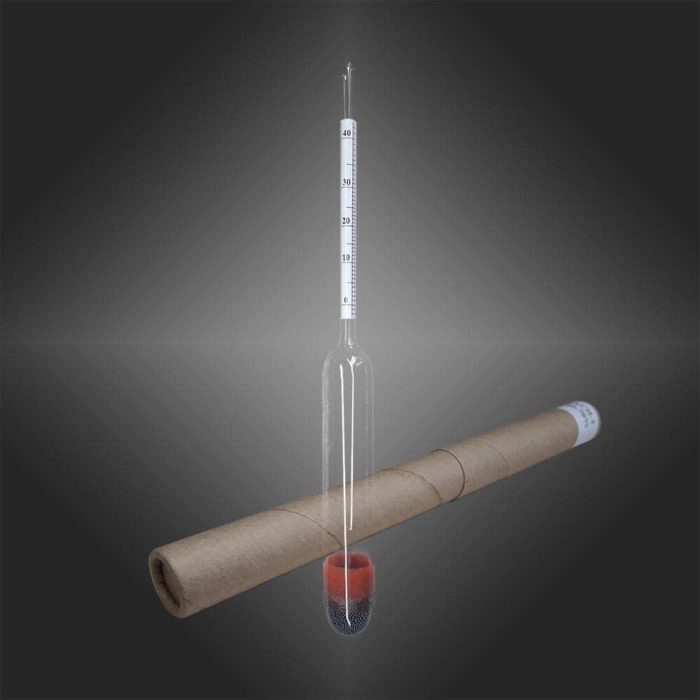 Ареометр для спирту АСП 3 ( 0 - 40 % ) - Склоприлад Україна - Спиртометр лабораторний, фото 1