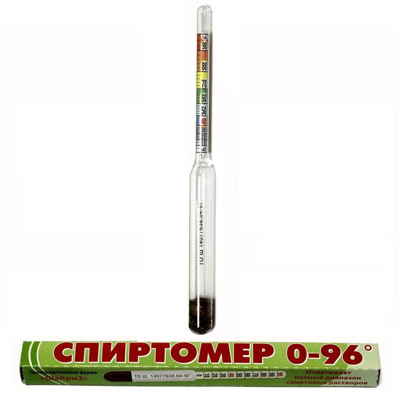 Спіртомір побутовий 0-96% об., фото 1
