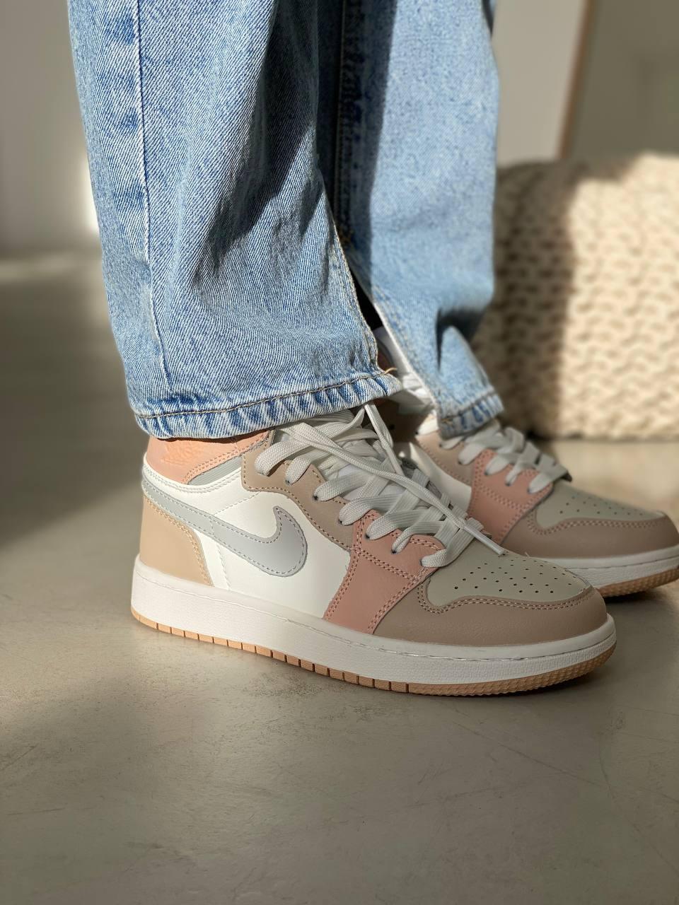 Peach sales pink jordans