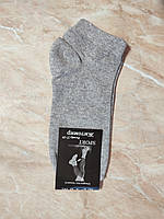 Бавовняні чоловічі шкарпетки "Житосвіт" укорочені 41-45 (27-29) sport сірі
