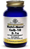 Капсулы "Нутрикоэнзим Q-10" Solgar Nutri-Nano CoQ-10 Softgels (760691)