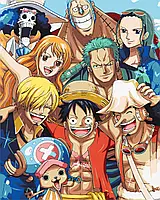 Картина за номерами 40×50 см Kontur. Аніме Ван-Піс  Великий куш. DS0503