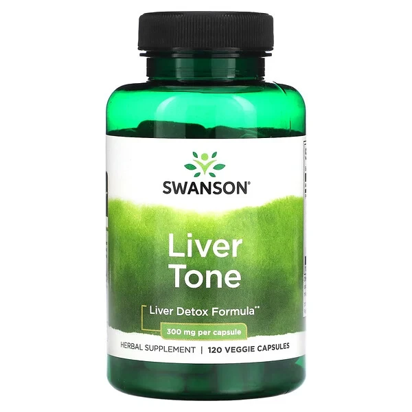Детоксикация и очищення печінки Liver Tone 120 капс Swanson США