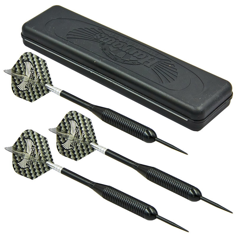 Дротики для класичного дартсу Harrows BLACK ARROW 22 г 3 шт., фото 1