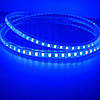 Світлодіодна Led стрічка синя 2835smd 220V IP67 120 led вуличного використання, фото 4