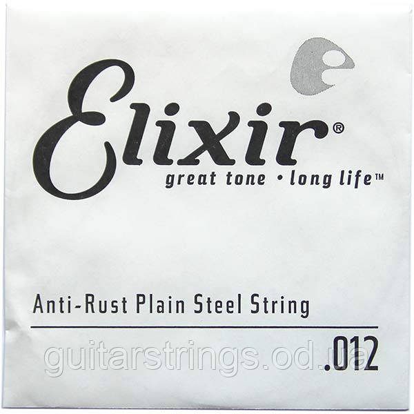 Струна Elixir 13012 Anti-Rust Plain Steel 0.12 (акустика/електро)