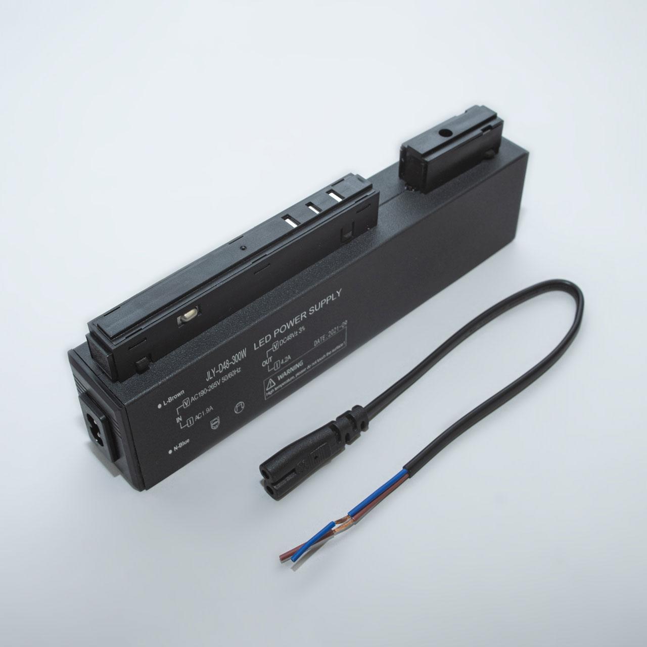 Блок живлення для магнітної трекової системи 300 Вт колір каркасу чорний D-QY-CX46-300W-BK, фото 1