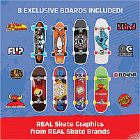 Ексклюзивний набір фінгербордів Tech Deck 8 шт 25th Anniversary, фото 4
