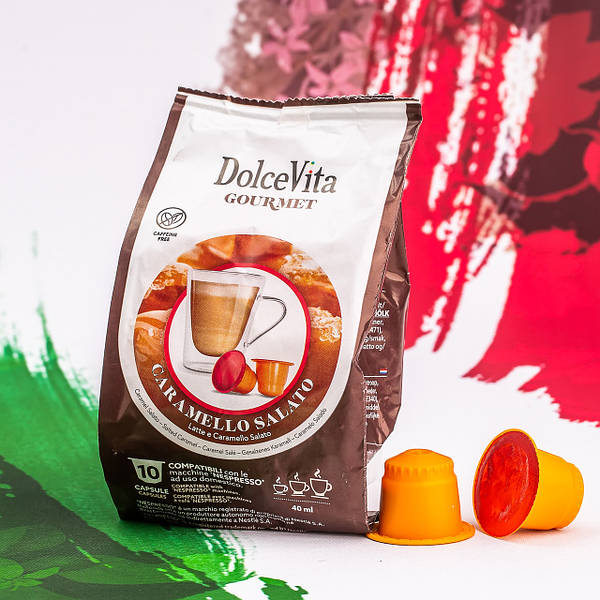 10 Capsule Nocciolino Dolce Vita compatibili Nespresso