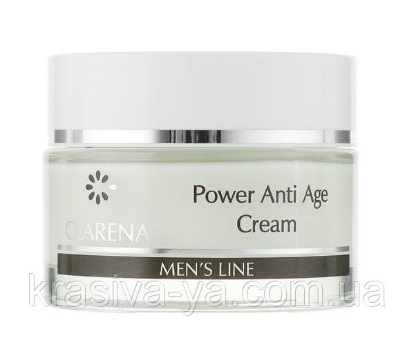 Купить Power Anti-Age Cream Успокаивающий крем для мужчин от морщин, 50 ...