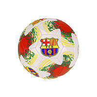 Футбольный мяч №5 Bambi FC PU диаметр 21 см Красный FB20125