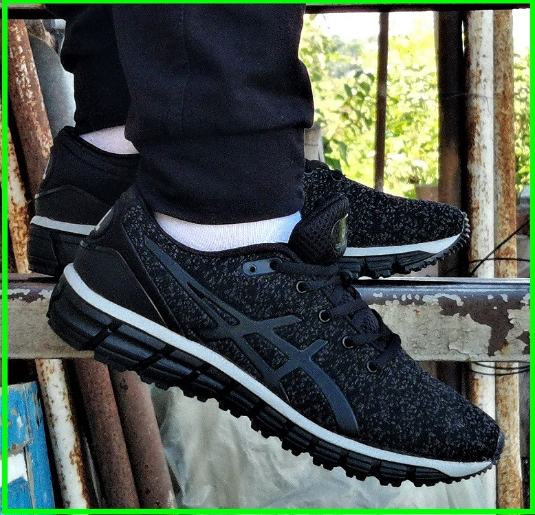 Кроссовки Asics GEL Чёрные Мужские Асикс Гель (размеры: 41,42,43,44,45 ...