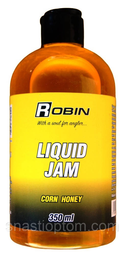 Рибальський ліквід джем, Robin Liquid Jam, 350мл, смак Кукурудза – Мед (Corn – Honey)