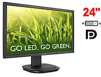 Монитор ViewSonic VG2439M / 24" (1920x1080) TN/ DP, DVI, VGA, USB 2.0, Audio / 2x 2W /VESA 100x100 / Pivot