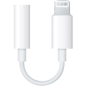 Адаптер Apple Lightning to 3.5mm (Only Music) White