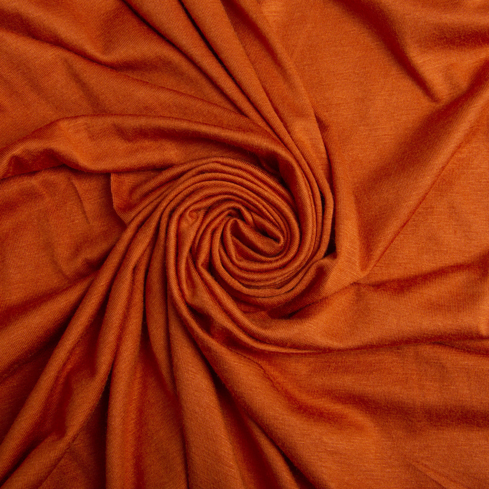 Тканина трикотаж віскоза Валенсія св/теракот