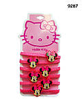 Набір резинок Minnie Mouse для дівчинки, 6 штук, фото 2