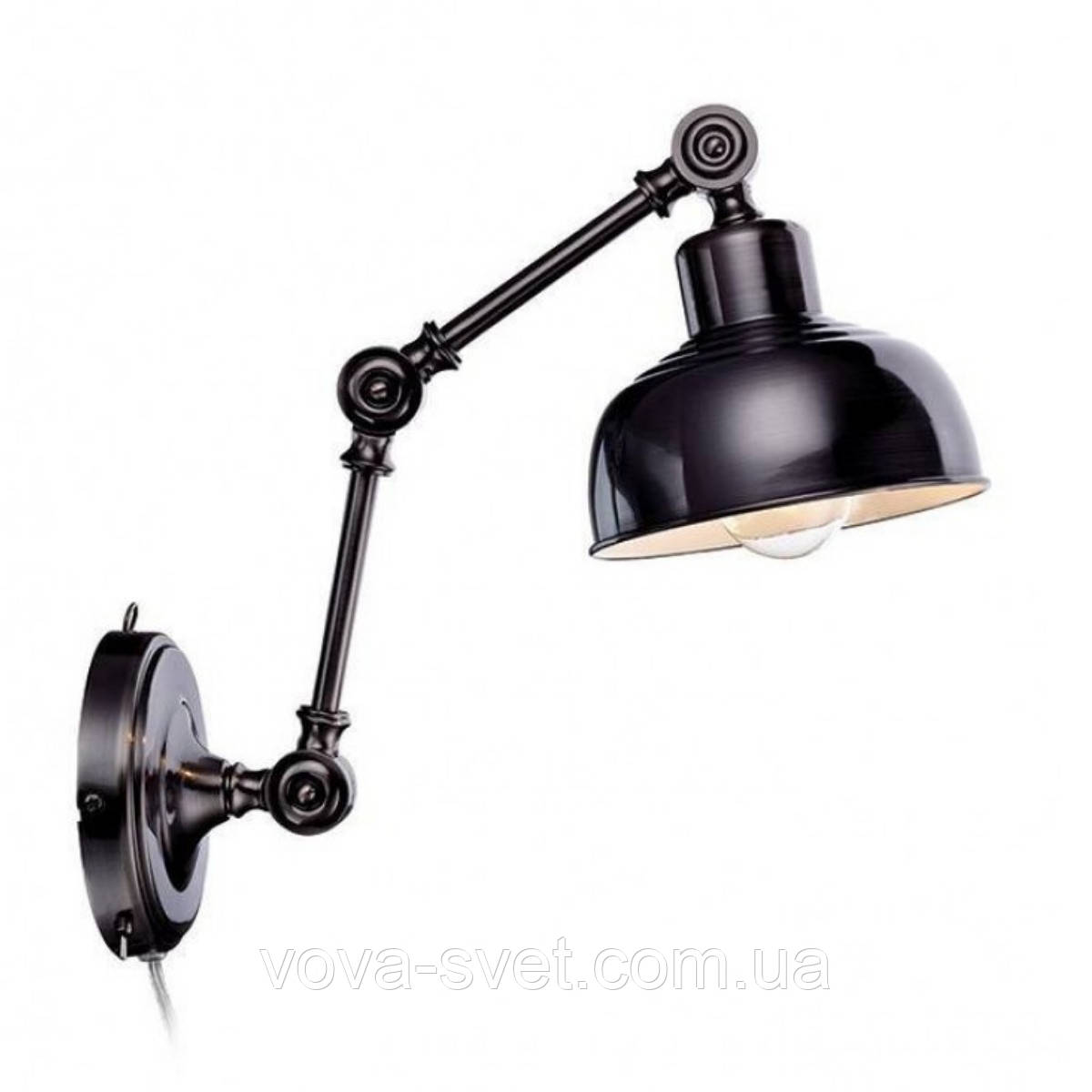 Настінно-стельовий світильник купол Loft Steampunk [ on Wall Ceiling Grimmstad ] (3- поворотний)