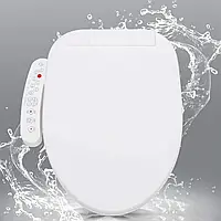 Электрическое сиденье для биде Smart Shower Toilet Seat с форсункой Toilet Seat Heated Seat Toilet Lid Bidet