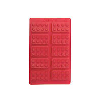 Силиконовая форма CUMENSS Lego Red для заморозки льда kr