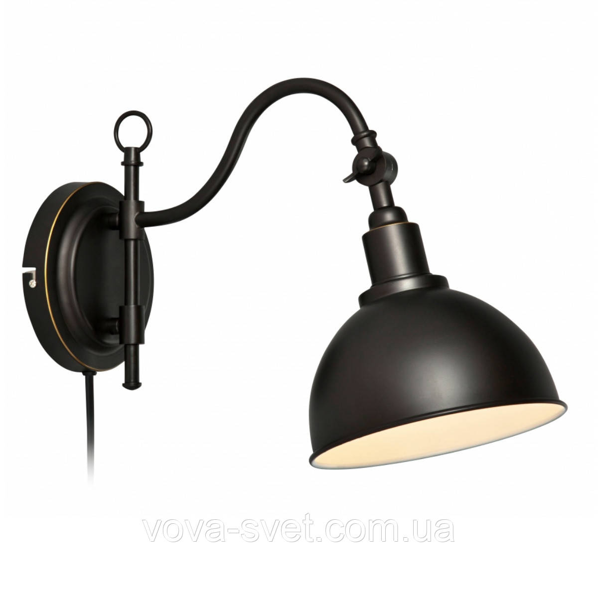 Настінний світильник (бра) купол Loft Steampunk [ Wall Light Ekelund ]