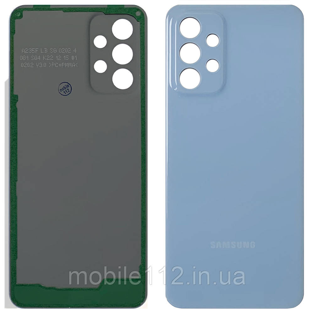 Задня кришка Samsung Galaxy A23 A235F (блакитна оригінал Китай), фото 1