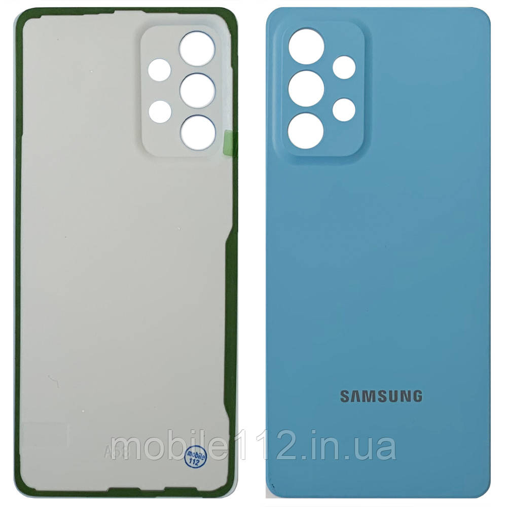 Задня кришка Samsung Galaxy A53 5G A536B (блакитна оригінал Китай), фото 1