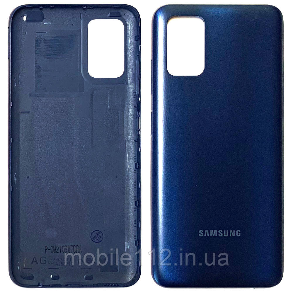 Задня кришка Samsung Galaxy A03s A037F (синя), фото 1