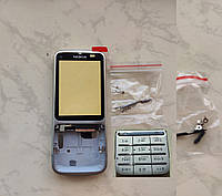 Корпус Nokia C3-01 (vip sklad) (Silver)(з клавіатурою)