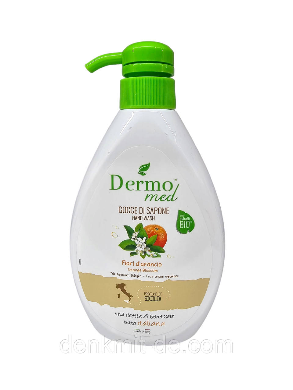 Dermomed Рідке крем мило для рук Orange blossom 600 мл