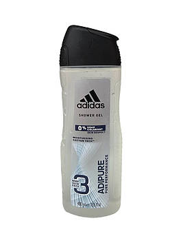 Adidas Гель для душу і шампунь Moisturising cotton tech, 400 мл