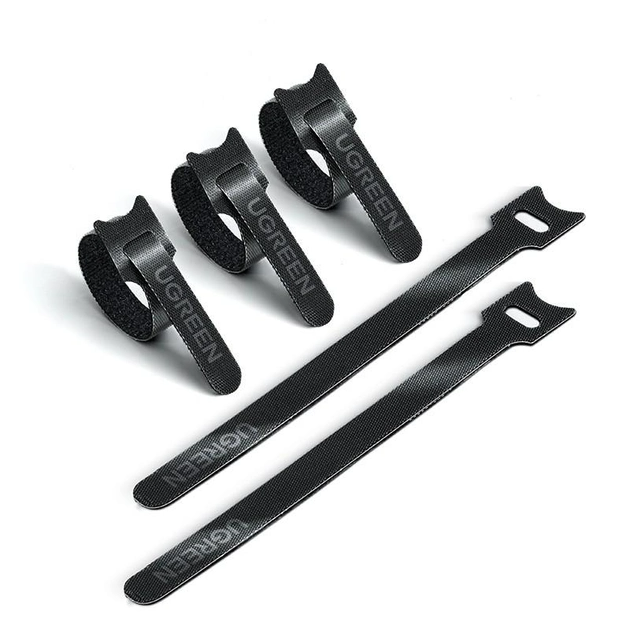 Кабельний органайзер Ugreen LP401 Cable Winder 20 Pack Black (20245P20)