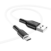 Кабель Borofone BX63 charging data cable for Micro USB black white