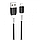 Кабель HOCO X82 silicone charging data cable for iPhone black, фото 3