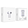 Навушники безпровідні TWS HOCO EW25 True wireless BT white, фото 3