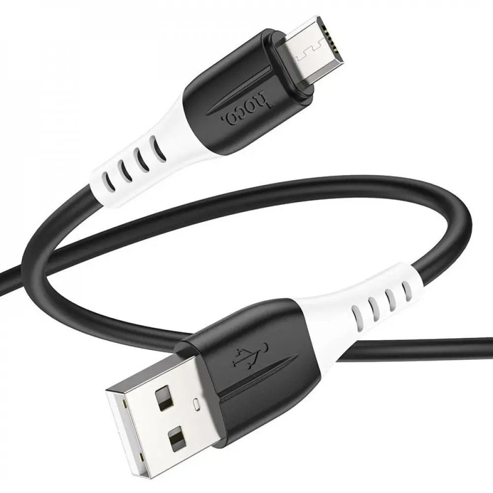 Кабель HOCO X82  silicone charging data cable for type-c 2A/1m black