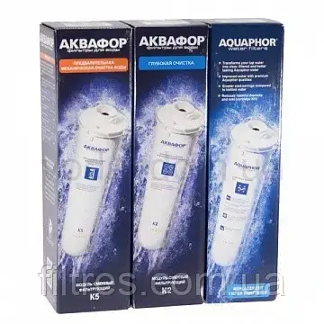 Комплект змінних картриджів Аквафор Моріон К5 К2 К7, фото 1