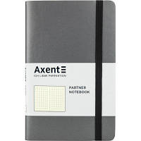 Книга записная Axent Partner Soft 125х195 мм в точку 96 листов Серая (8310-15-A) - Вища Якість та Гарантія!