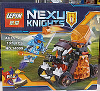 Конструктор Lepin Nexo Knight, Божевільна катапульта, 14009