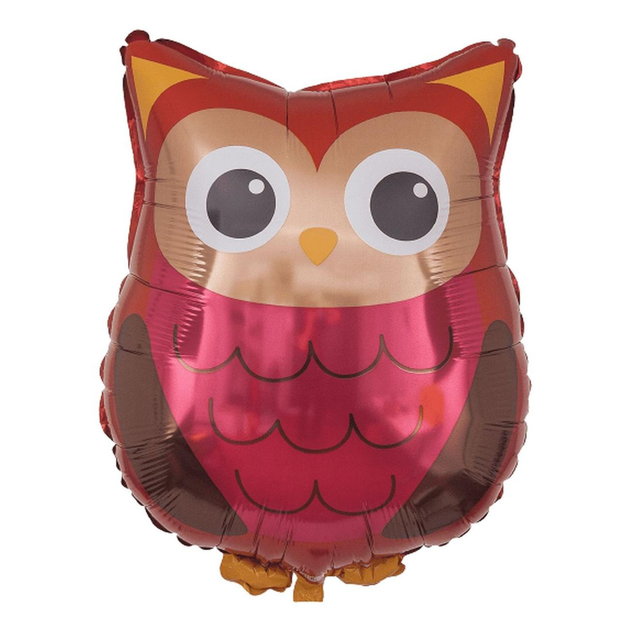 Повітряна фольгована кулька Лісова Сова 50x43 (19")