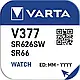 Батарейка Varta V377 / SR626SW / SR66 / 1шт., фото 3