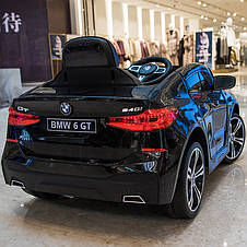 Дитячий електромобіль машина BMW 6 GT JJ2164-2 (MP3, SD карта, USB, мотори 2x35W, акум.2x6V4AH), фото 4