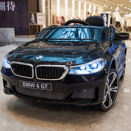 Дитячий електромобіль машина BMW 6 GT JJ2164-2 (MP3, SD карта, USB, мотори 2x35W, акум.2x6V4AH), фото 1