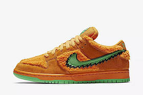Жіночі кросівки Nike SB Dunk Low Grateful Dead Bears Orange