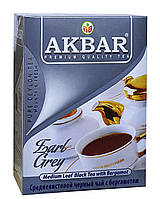 Чай Akbar Earl Grey черный 100 г (958)